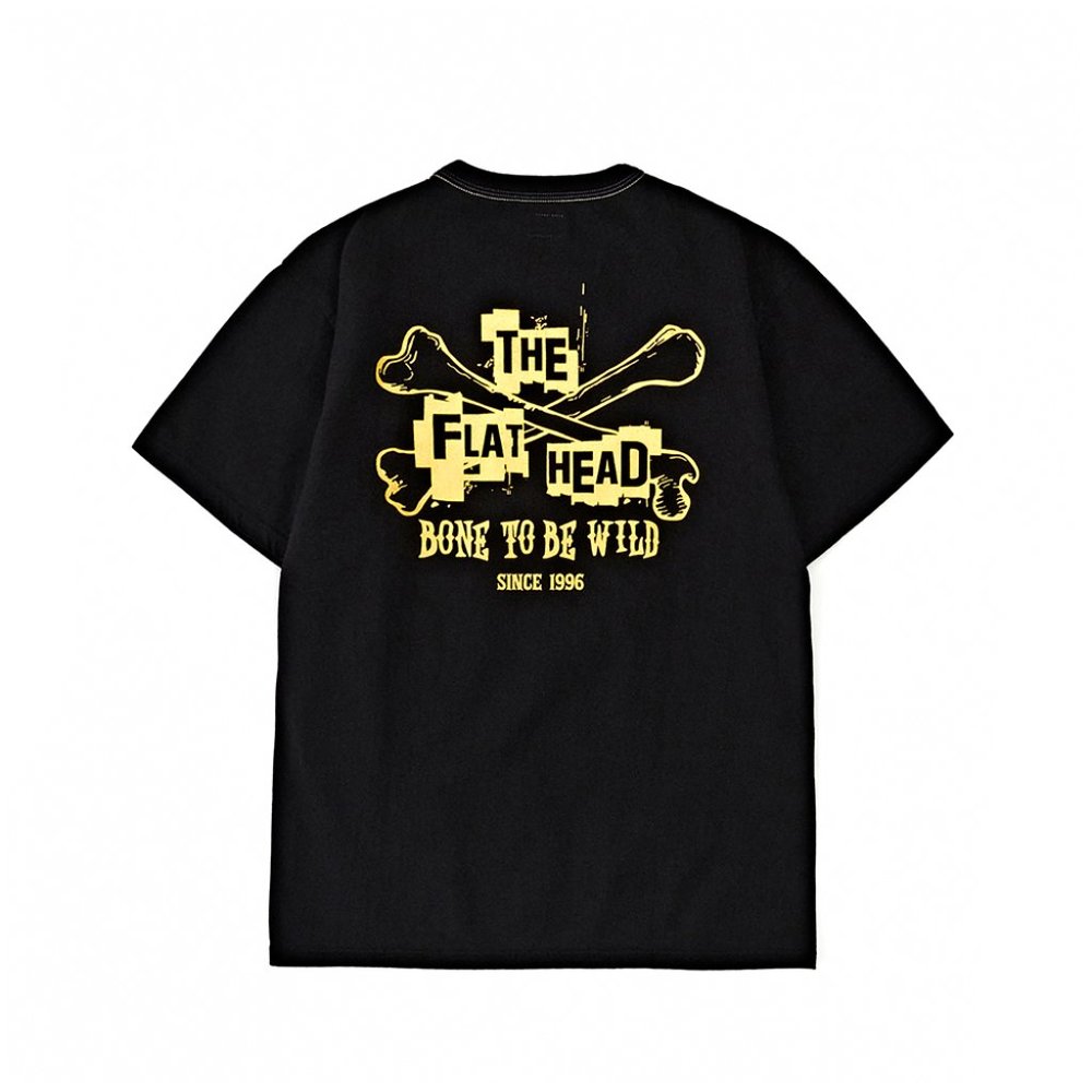 Flat Head THC "Bone To Be Wild" T-Shirt - Black